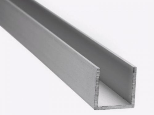PERFIL ALU. U 15.5MM(5/8) CUBRECANTO