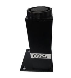 [0925] PATA P/MUEBLE NEGRA ANODIZAR H: 36x120MM